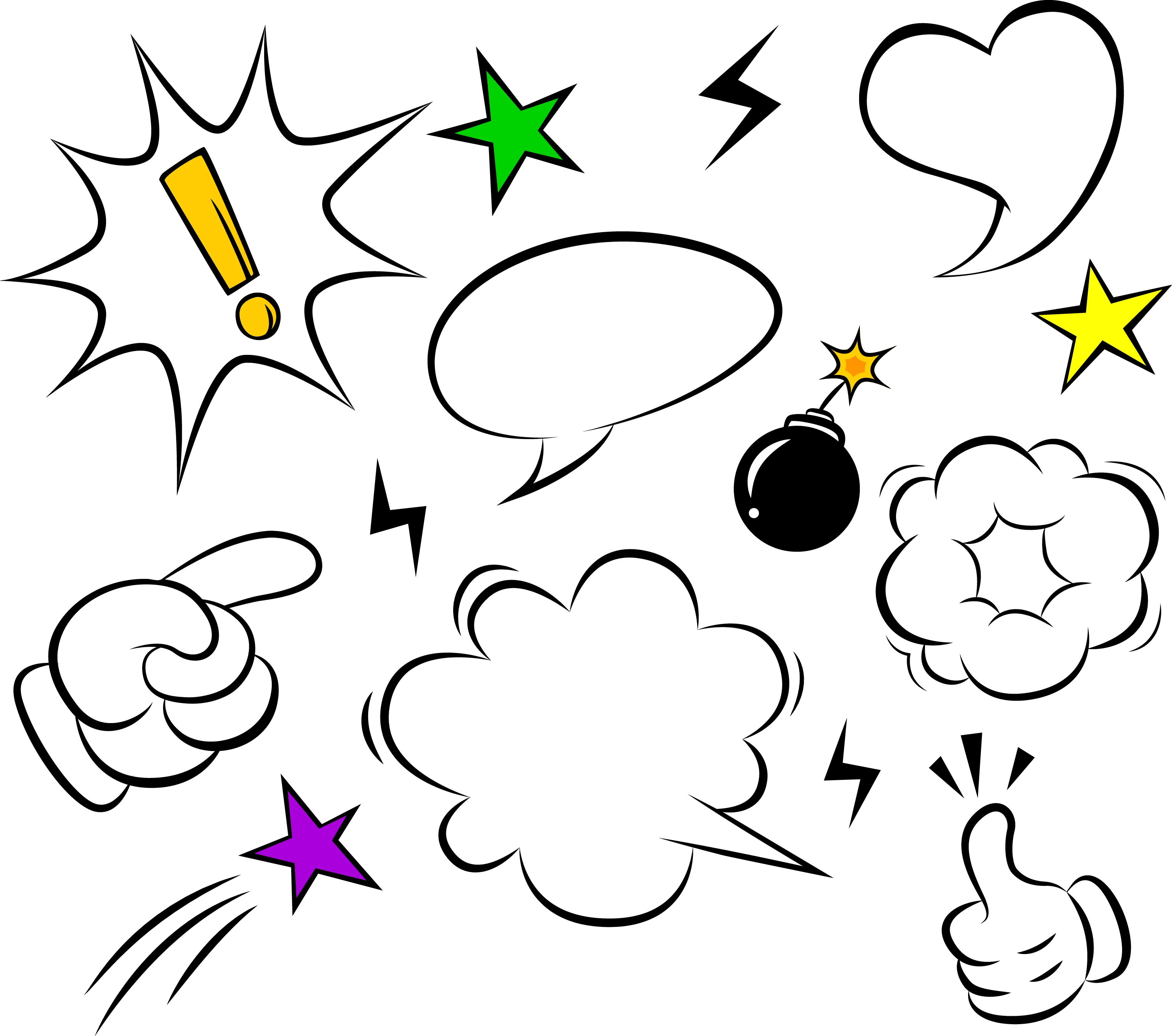 Assorted emojis, Dialog box Comics Computer file, Comics explosion cloud dialog, white, leaf, text png free download